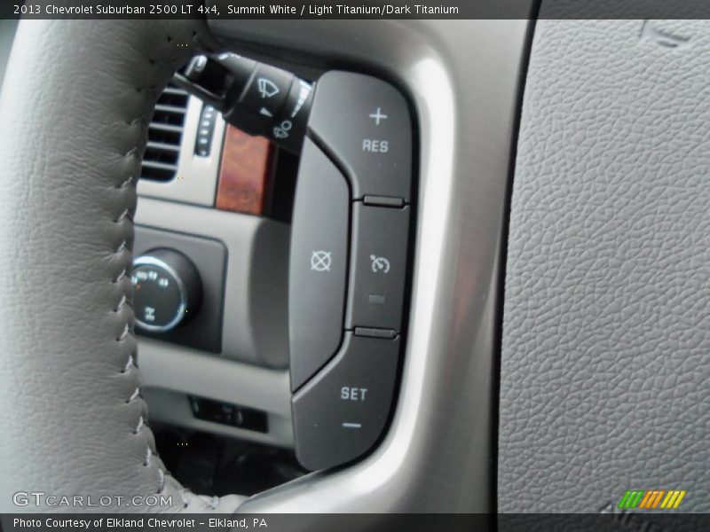 Controls of 2013 Suburban 2500 LT 4x4