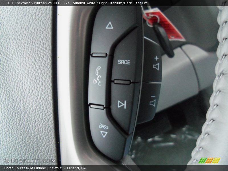 Controls of 2013 Suburban 2500 LT 4x4