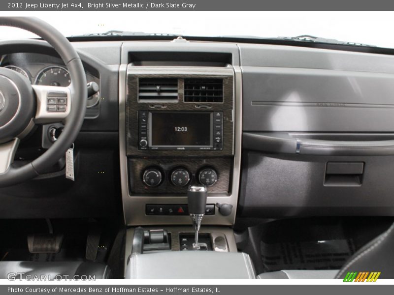 Bright Silver Metallic / Dark Slate Gray 2012 Jeep Liberty Jet 4x4