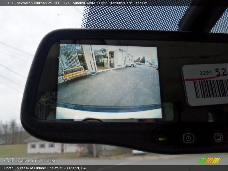 Summit White / Light Titanium/Dark Titanium 2013 Chevrolet Suburban 2500 LT 4x4