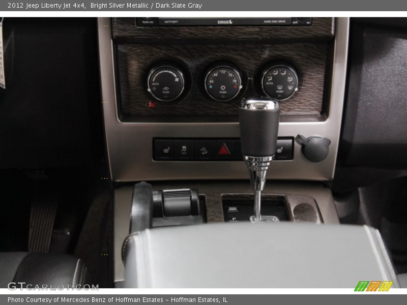 Bright Silver Metallic / Dark Slate Gray 2012 Jeep Liberty Jet 4x4