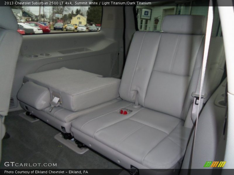Rear Seat of 2013 Suburban 2500 LT 4x4
