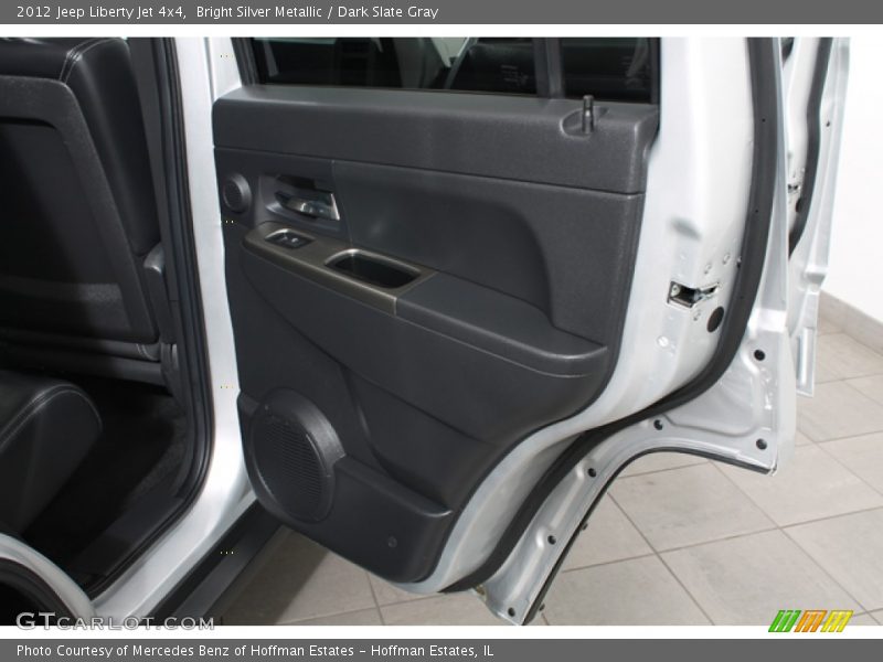 Bright Silver Metallic / Dark Slate Gray 2012 Jeep Liberty Jet 4x4