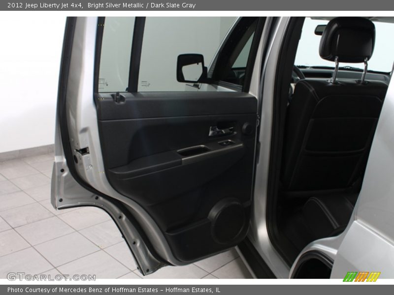 Bright Silver Metallic / Dark Slate Gray 2012 Jeep Liberty Jet 4x4