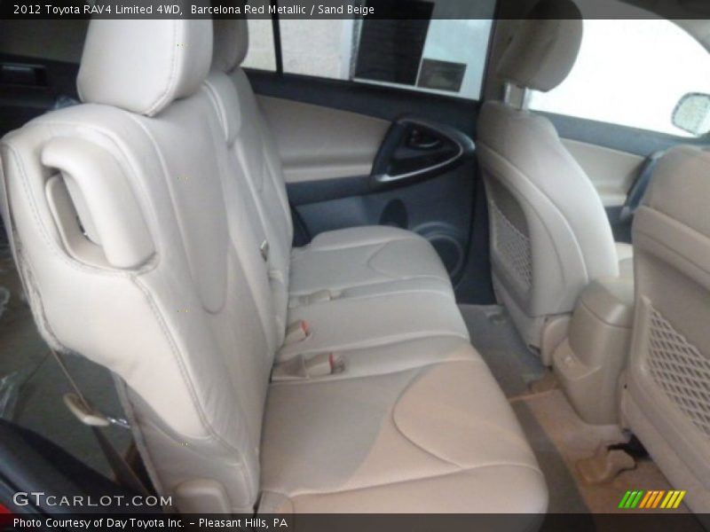 Barcelona Red Metallic / Sand Beige 2012 Toyota RAV4 Limited 4WD