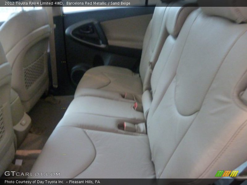Barcelona Red Metallic / Sand Beige 2012 Toyota RAV4 Limited 4WD