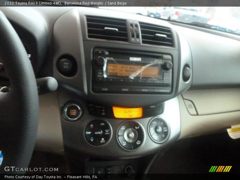 Barcelona Red Metallic / Sand Beige 2012 Toyota RAV4 Limited 4WD