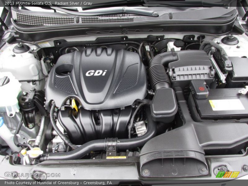 Radiant Silver / Gray 2013 Hyundai Sonata GLS