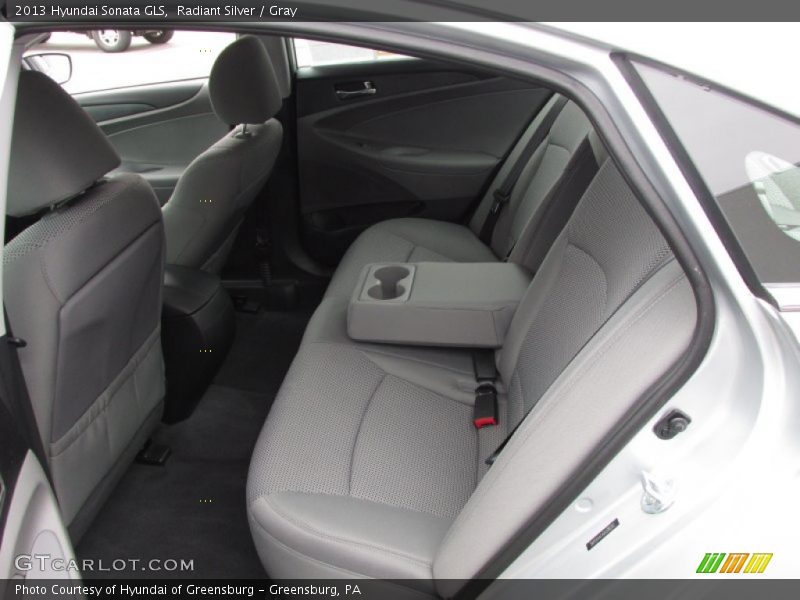 Radiant Silver / Gray 2013 Hyundai Sonata GLS