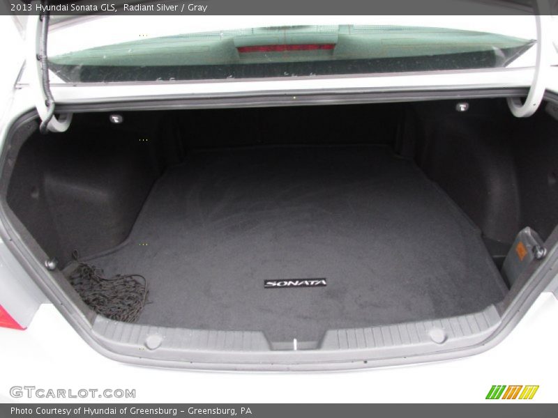 Radiant Silver / Gray 2013 Hyundai Sonata GLS
