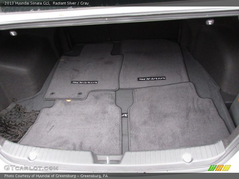 Radiant Silver / Gray 2013 Hyundai Sonata GLS