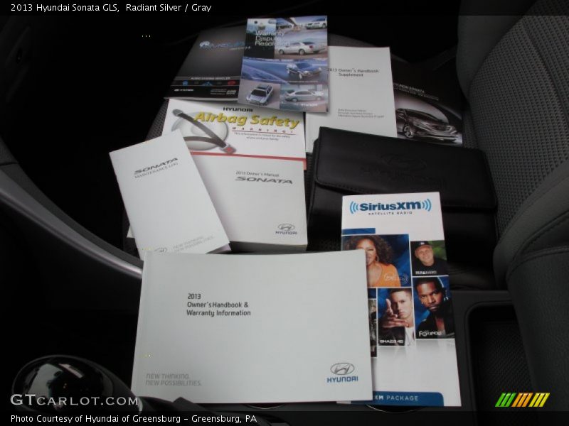 Radiant Silver / Gray 2013 Hyundai Sonata GLS