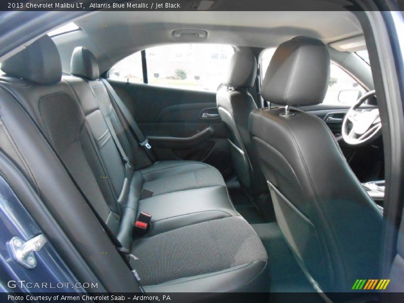 Atlantis Blue Metallic / Jet Black 2013 Chevrolet Malibu LT