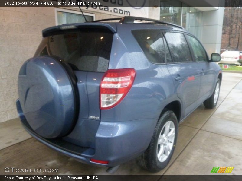 Pacific Blue Metallic / Ash 2012 Toyota RAV4 I4 4WD