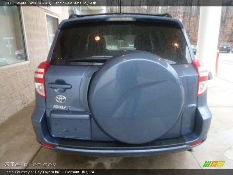 Pacific Blue Metallic / Ash 2012 Toyota RAV4 I4 4WD