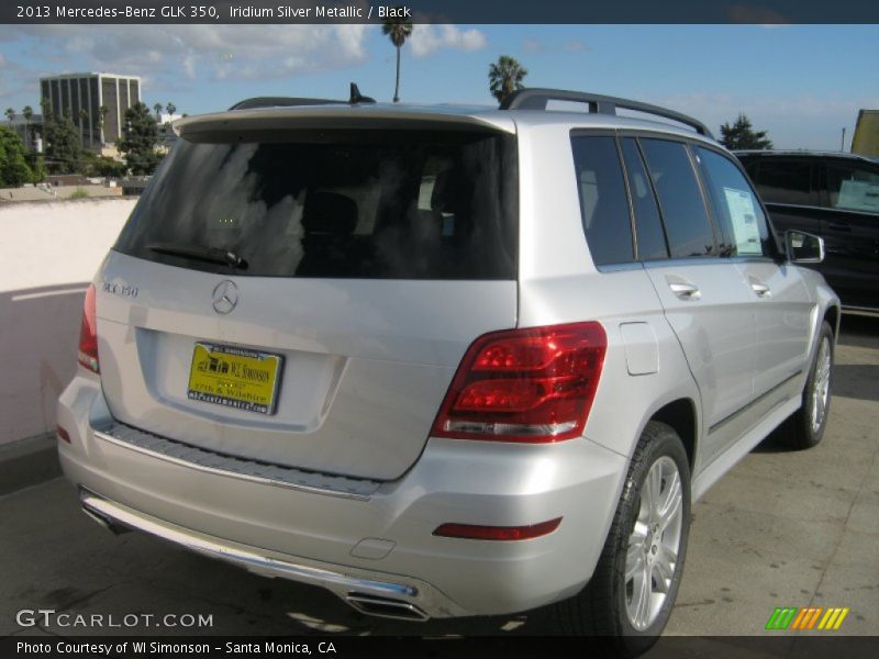 Iridium Silver Metallic / Black 2013 Mercedes-Benz GLK 350