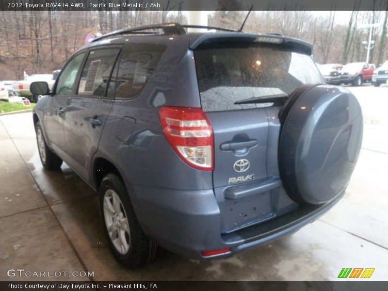 Pacific Blue Metallic / Ash 2012 Toyota RAV4 I4 4WD
