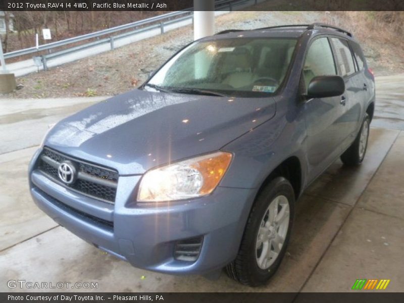 Pacific Blue Metallic / Ash 2012 Toyota RAV4 I4 4WD