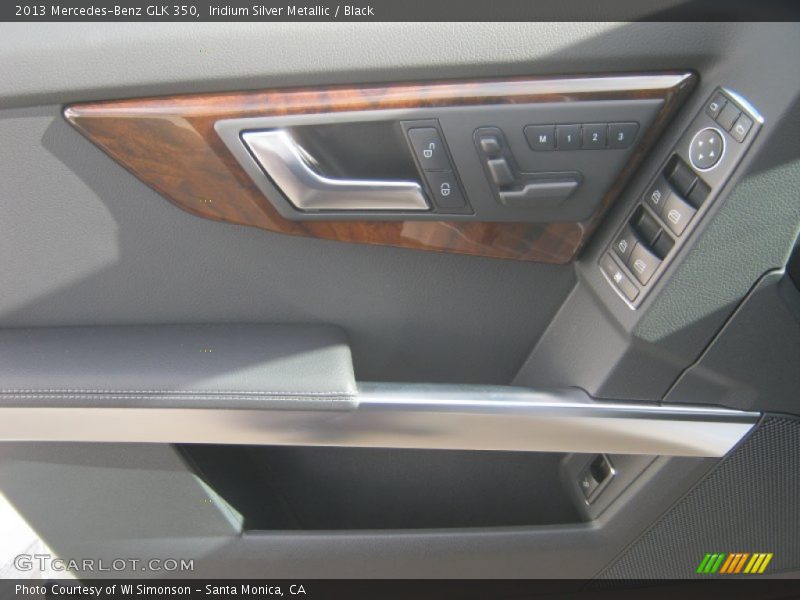 Iridium Silver Metallic / Black 2013 Mercedes-Benz GLK 350