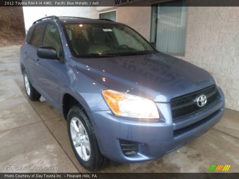 Pacific Blue Metallic / Ash 2012 Toyota RAV4 I4 4WD