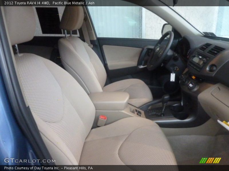 Pacific Blue Metallic / Ash 2012 Toyota RAV4 I4 4WD