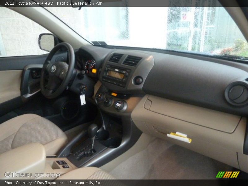 Pacific Blue Metallic / Ash 2012 Toyota RAV4 I4 4WD