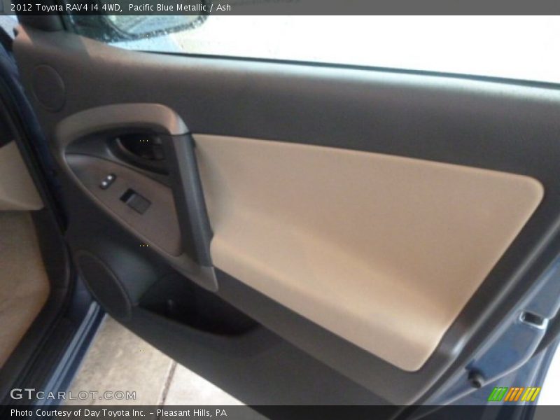 Pacific Blue Metallic / Ash 2012 Toyota RAV4 I4 4WD