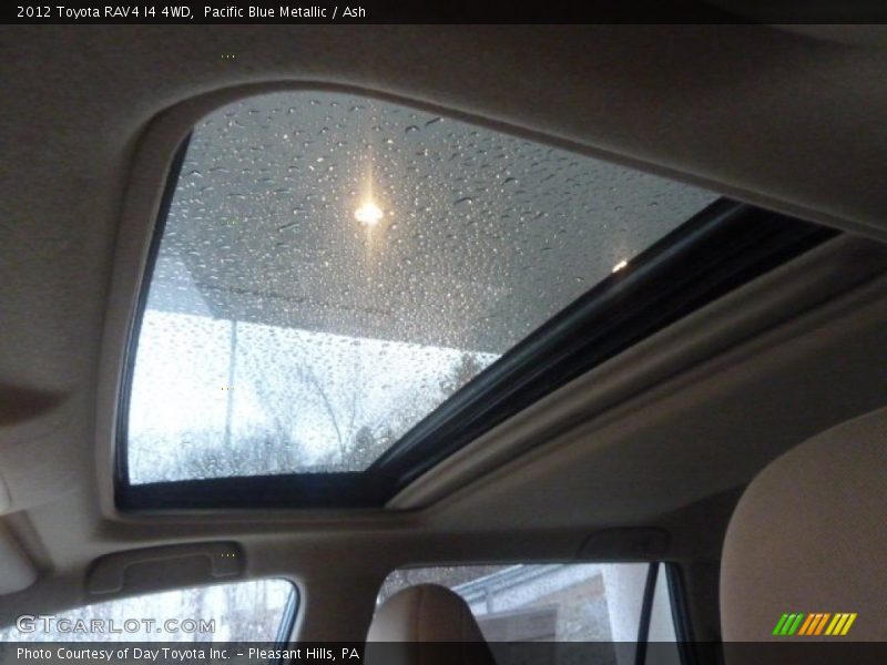 Pacific Blue Metallic / Ash 2012 Toyota RAV4 I4 4WD