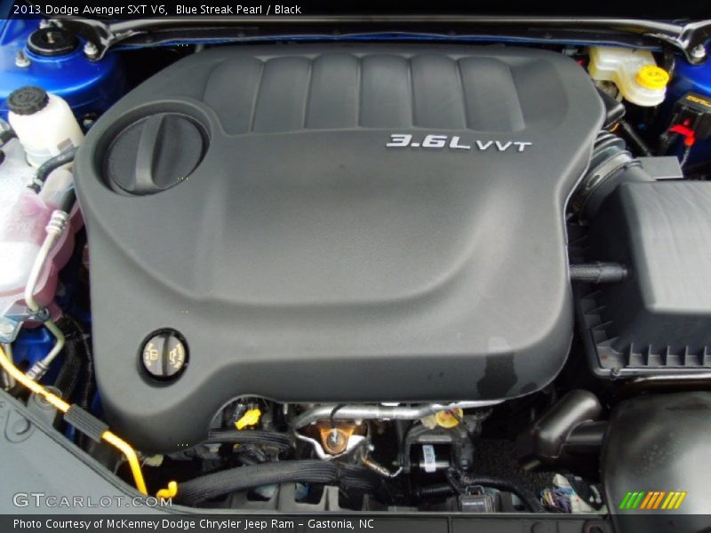  2013 Avenger SXT V6 Engine - 3.6 Liter DOHC 24-Valve VVT Pentastar V6
