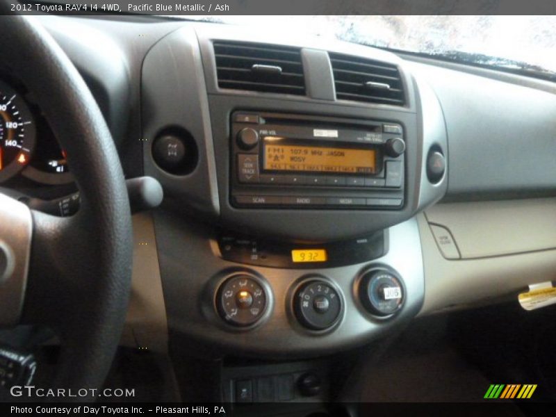 Pacific Blue Metallic / Ash 2012 Toyota RAV4 I4 4WD
