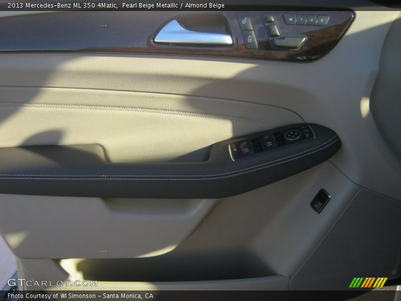 Pearl Beige Metallic / Almond Beige 2013 Mercedes-Benz ML 350 4Matic