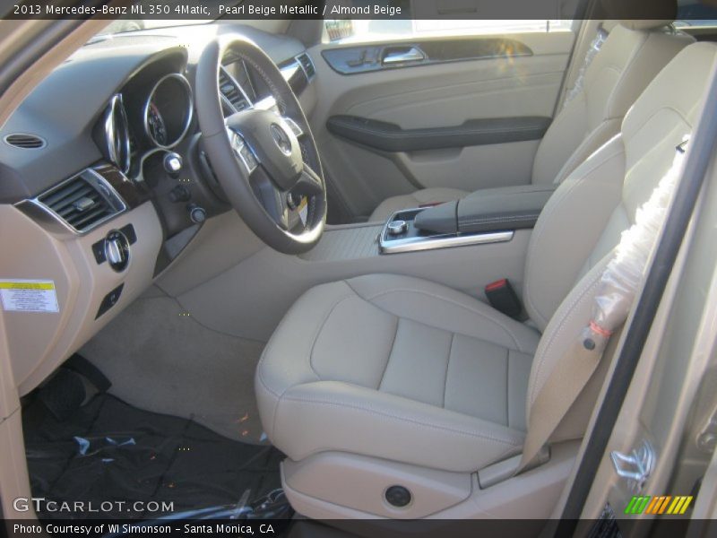 Pearl Beige Metallic / Almond Beige 2013 Mercedes-Benz ML 350 4Matic