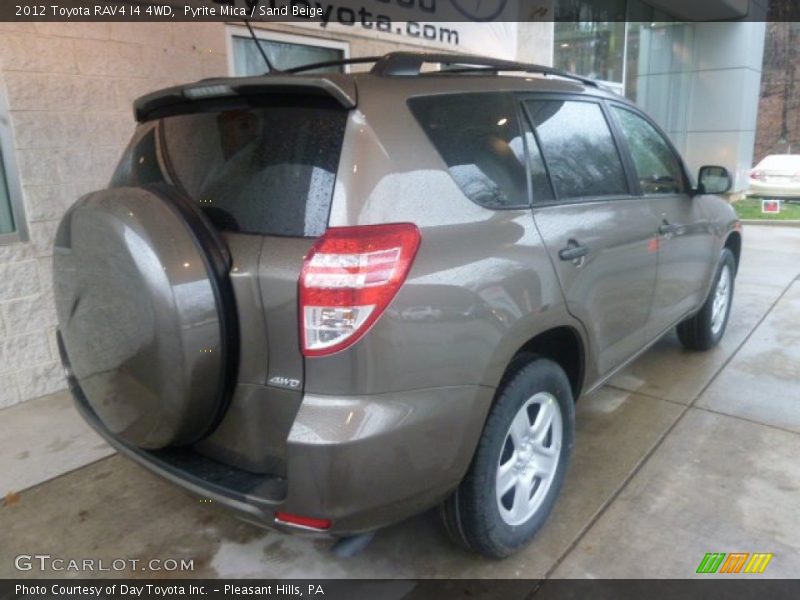 Pyrite Mica / Sand Beige 2012 Toyota RAV4 I4 4WD