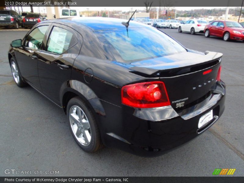 Black / Black 2013 Dodge Avenger SXT