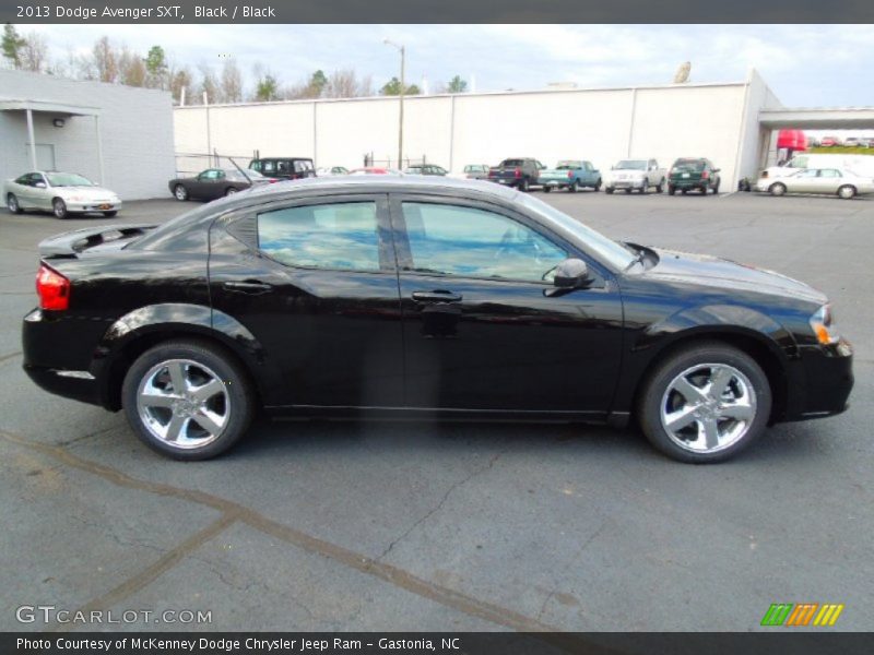 Black / Black 2013 Dodge Avenger SXT