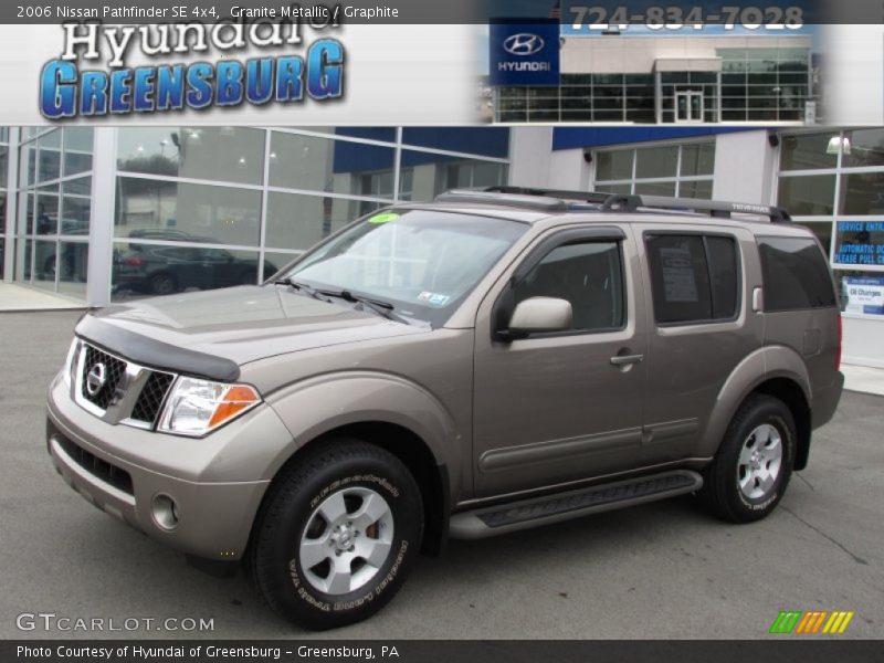 Granite Metallic / Graphite 2006 Nissan Pathfinder SE 4x4
