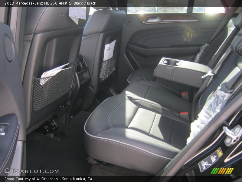 Black / Black 2013 Mercedes-Benz ML 350 4Matic
