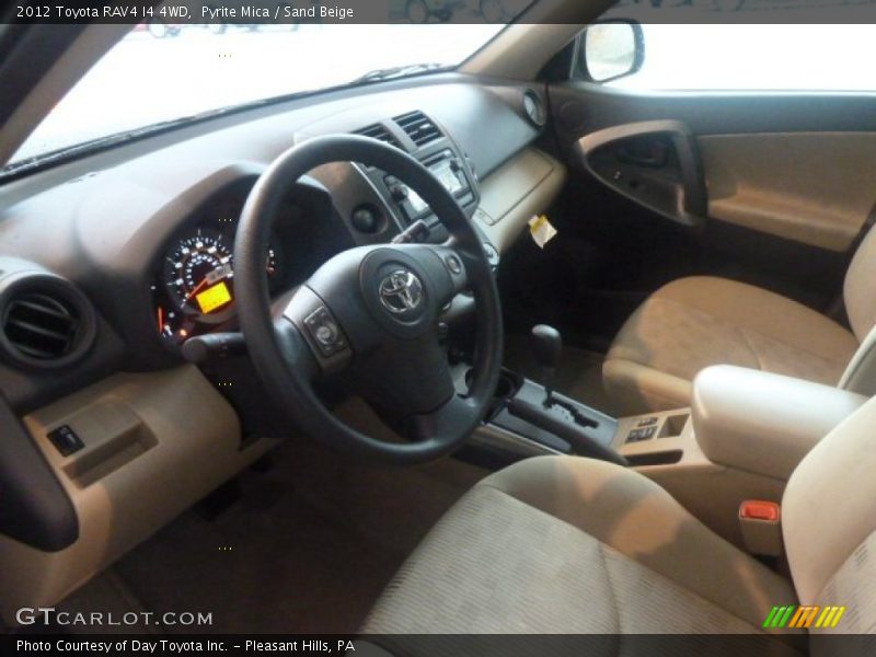 Pyrite Mica / Sand Beige 2012 Toyota RAV4 I4 4WD