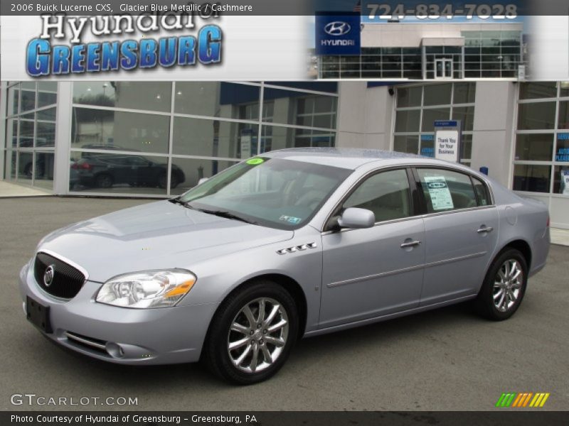 Glacier Blue Metallic / Cashmere 2006 Buick Lucerne CXS