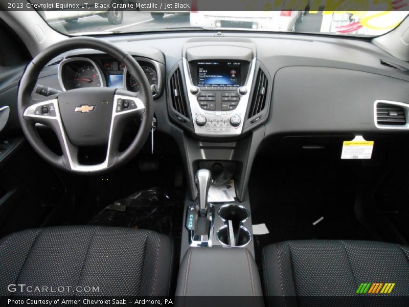 Black Granite Metallic / Jet Black 2013 Chevrolet Equinox LT