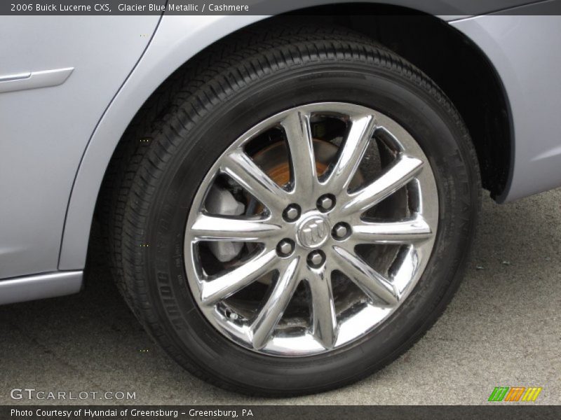 Glacier Blue Metallic / Cashmere 2006 Buick Lucerne CXS