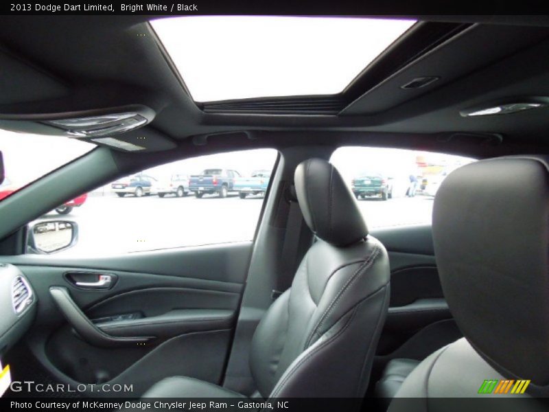 Sunroof of 2013 Dart Limited