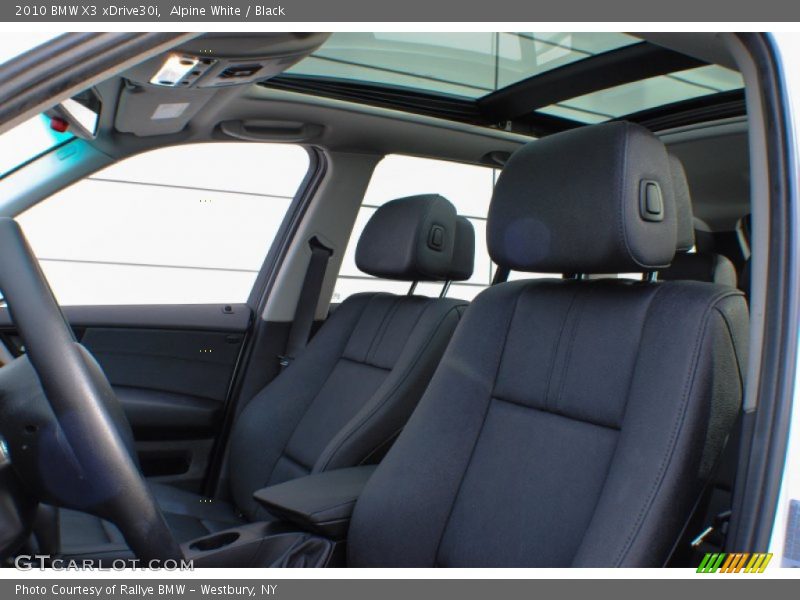 Alpine White / Black 2010 BMW X3 xDrive30i