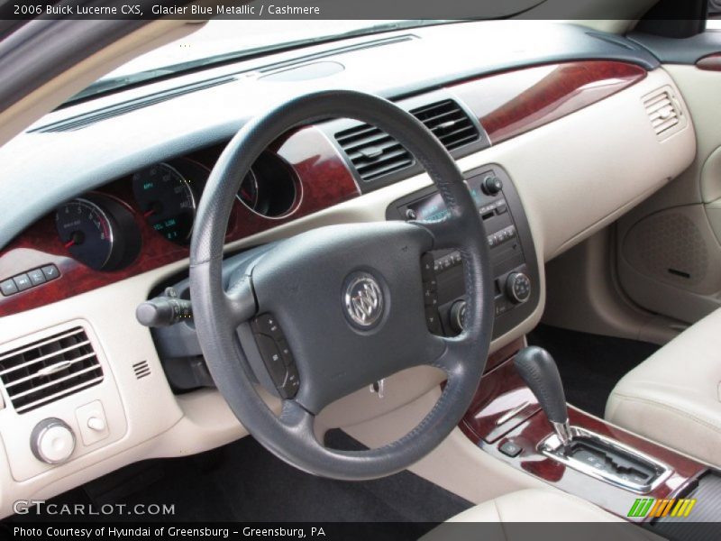 Glacier Blue Metallic / Cashmere 2006 Buick Lucerne CXS