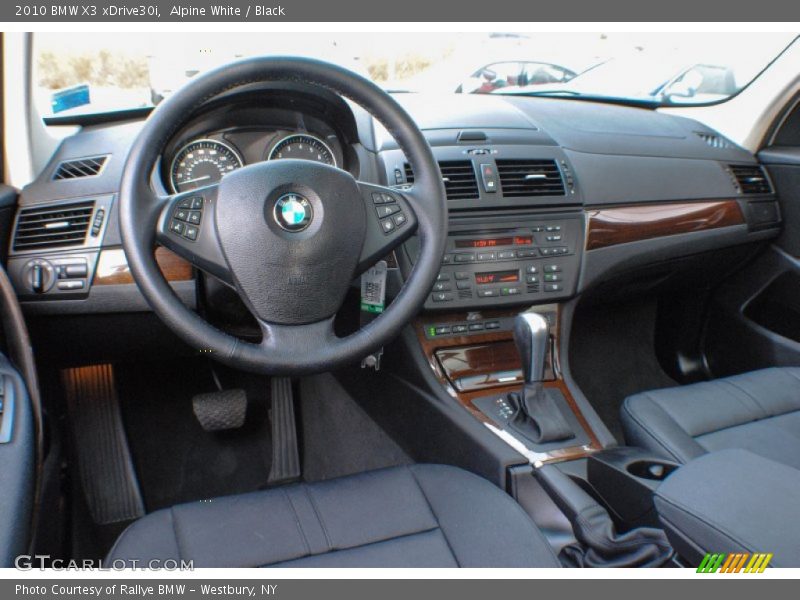 Alpine White / Black 2010 BMW X3 xDrive30i