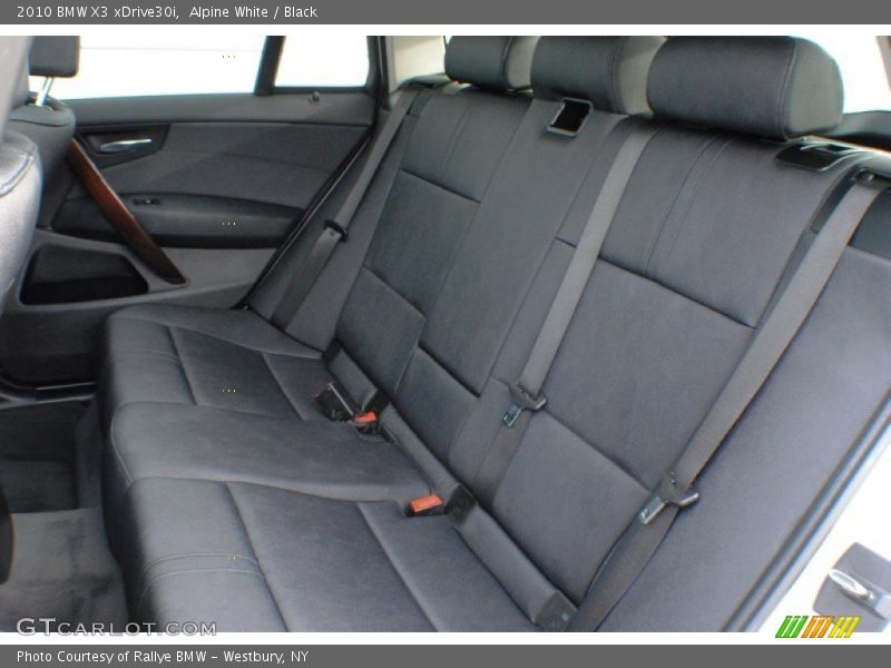 Alpine White / Black 2010 BMW X3 xDrive30i