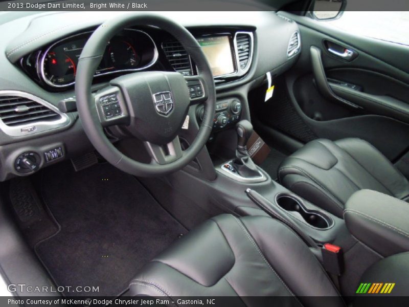 Black Interior - 2013 Dart Limited 