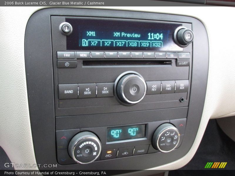 Glacier Blue Metallic / Cashmere 2006 Buick Lucerne CXS