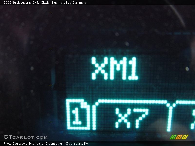 Glacier Blue Metallic / Cashmere 2006 Buick Lucerne CXS
