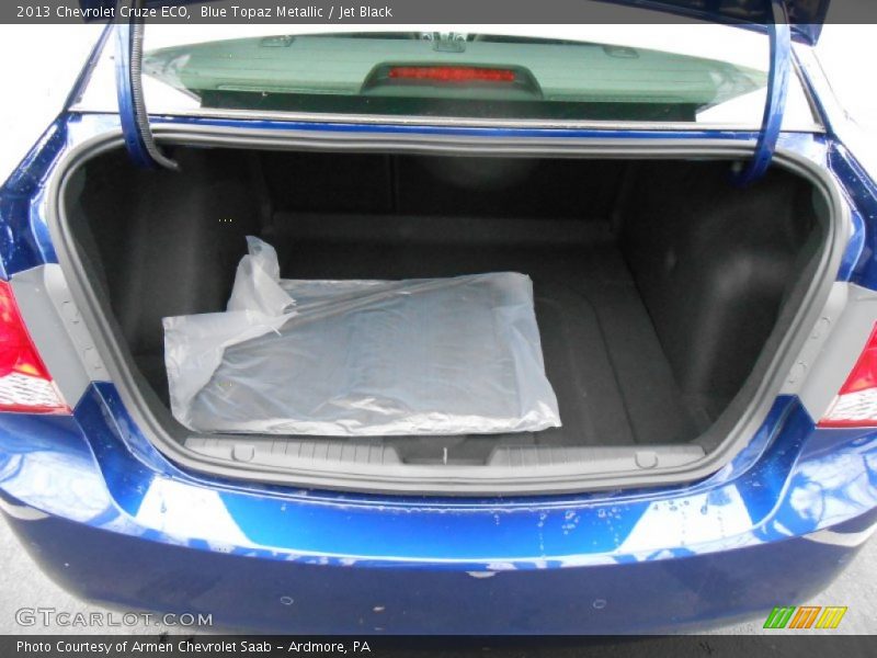 Blue Topaz Metallic / Jet Black 2013 Chevrolet Cruze ECO